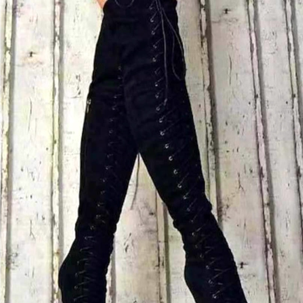 Knee high boots